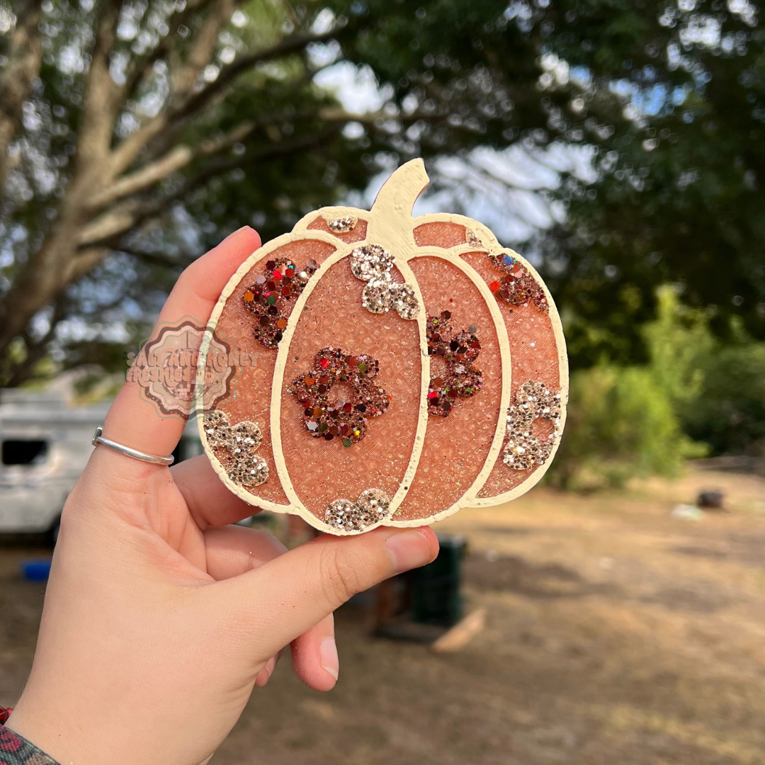 Floral Pumpkin