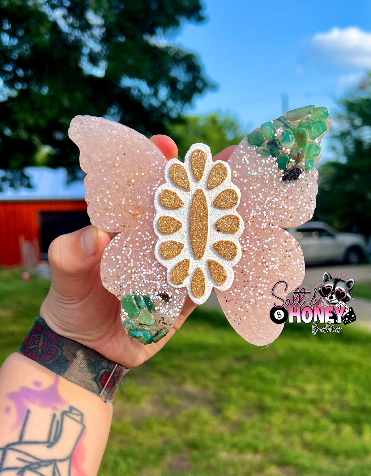 Boujee Concho Butterfly