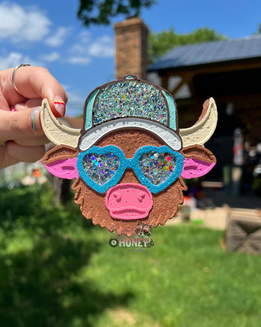 Highland Cow w/ Cap