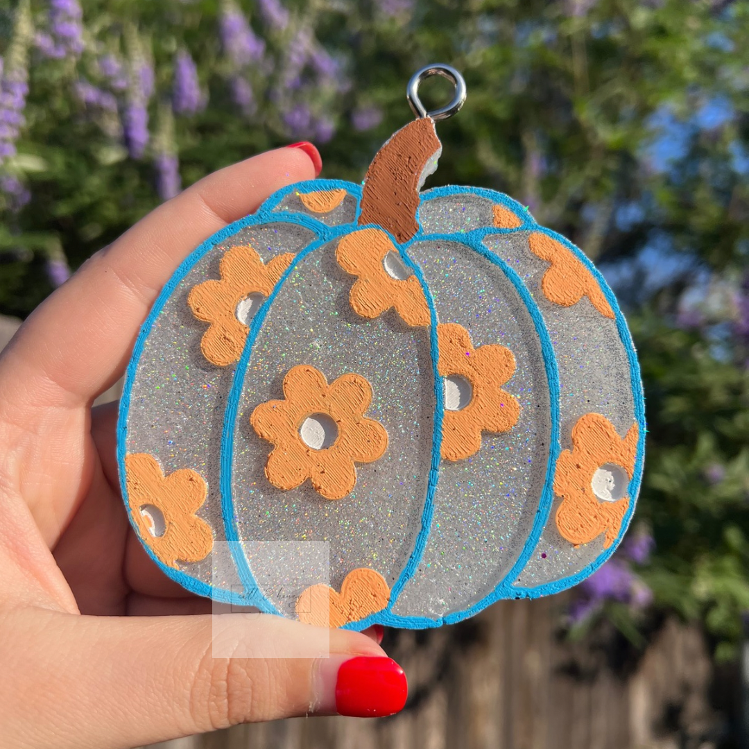 Floral Pumpkin