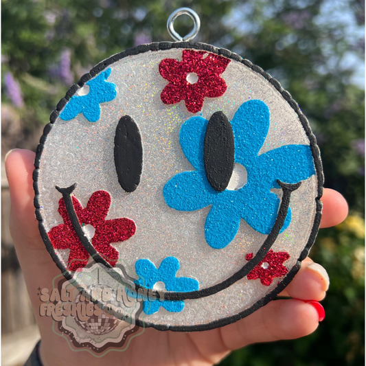 Floral Smiley Face
