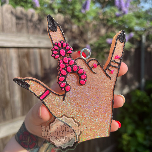 Western I Love You Hand