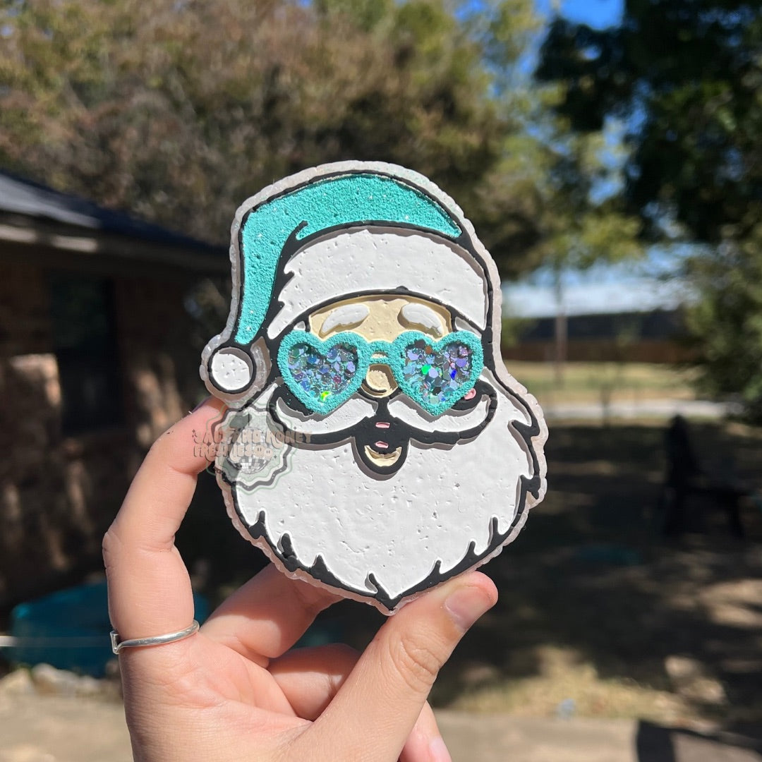 Heart Eyes Santa