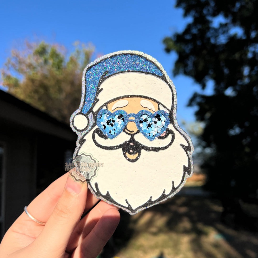 Heart Eyes Santa