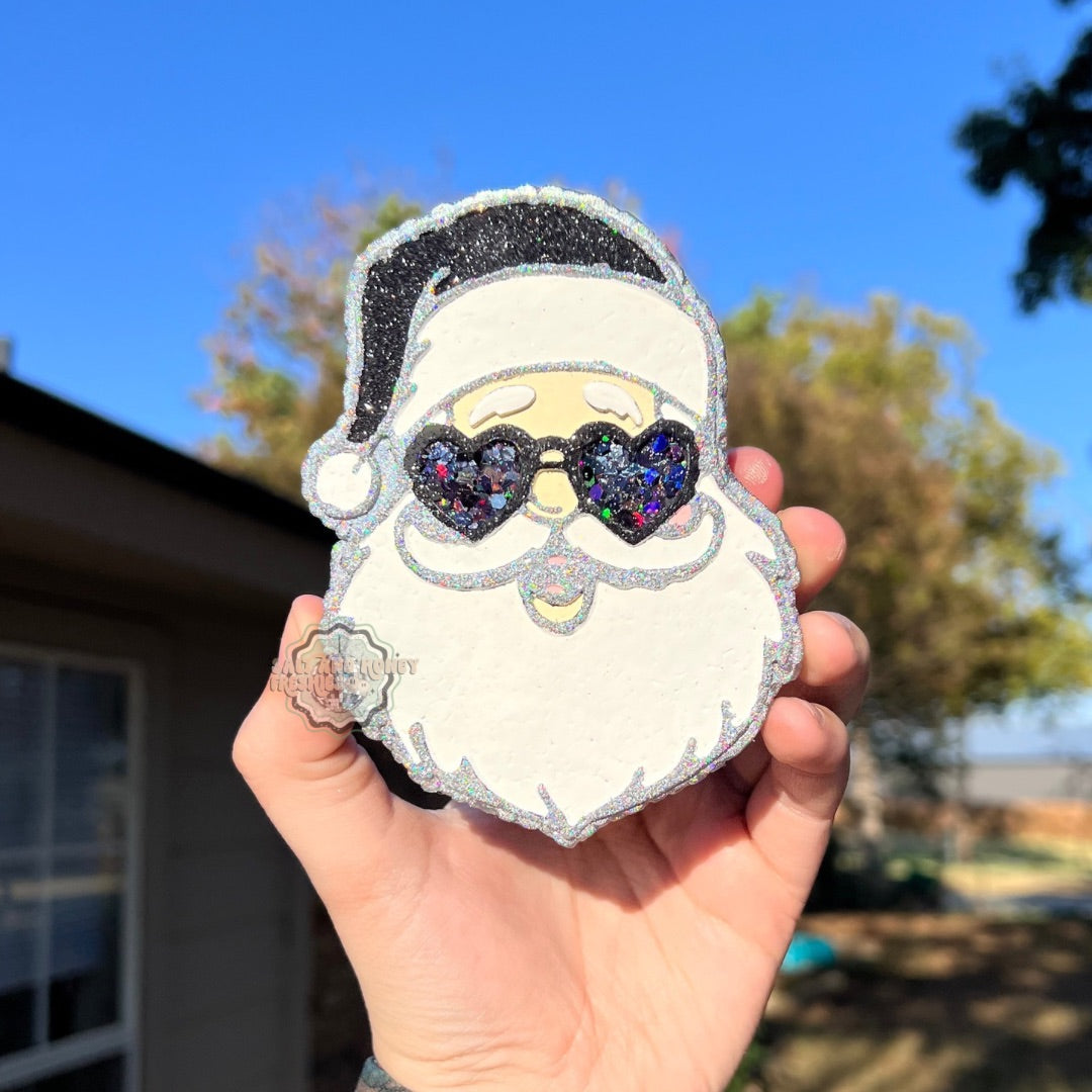 Heart Eyes Santa