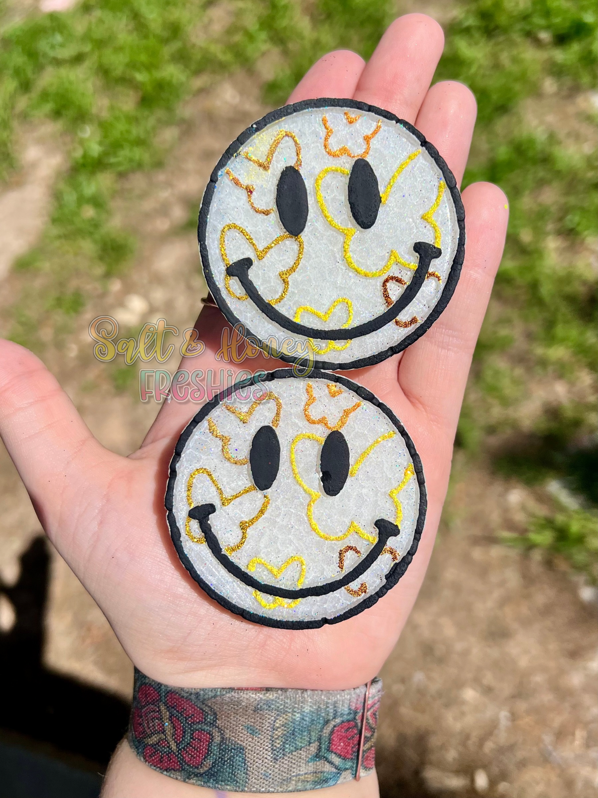 Butterfly Smiley Face Vents