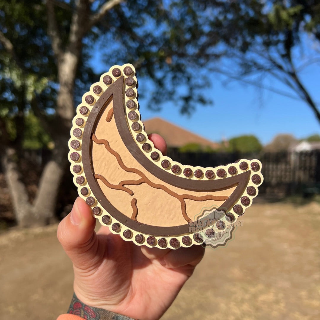 Turquoise Crescent Moon