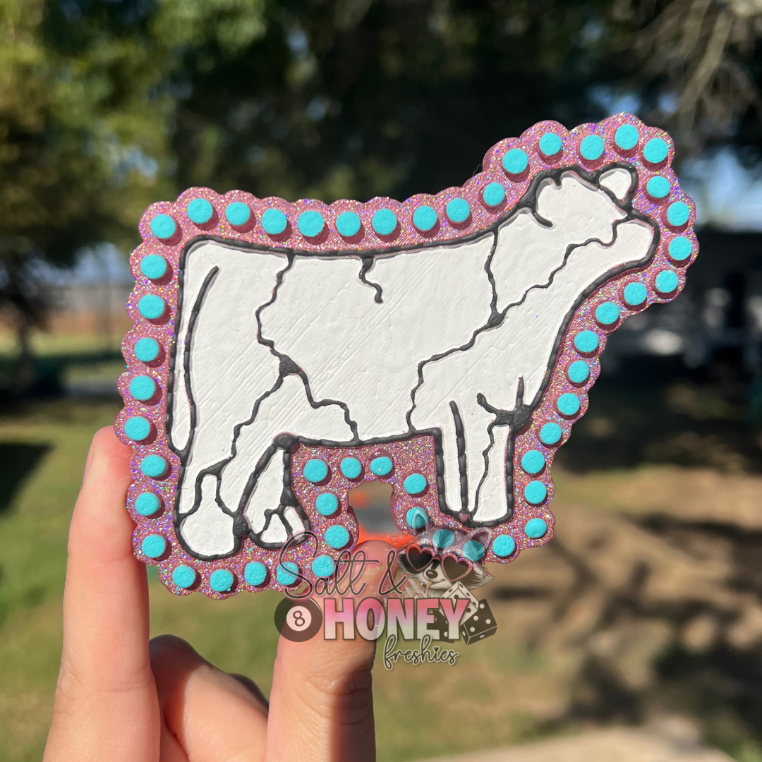 Turquoise Cow